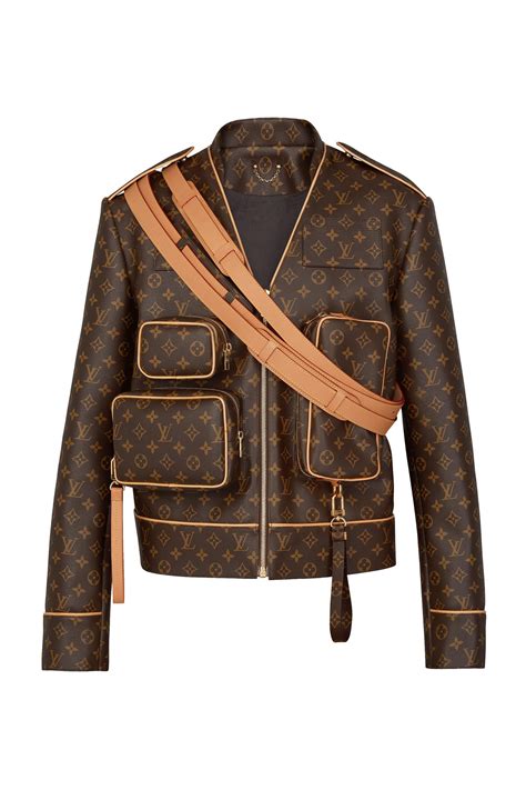 louis vuitton monogram reflective jacket|louis Vuitton Monogram jacket men.